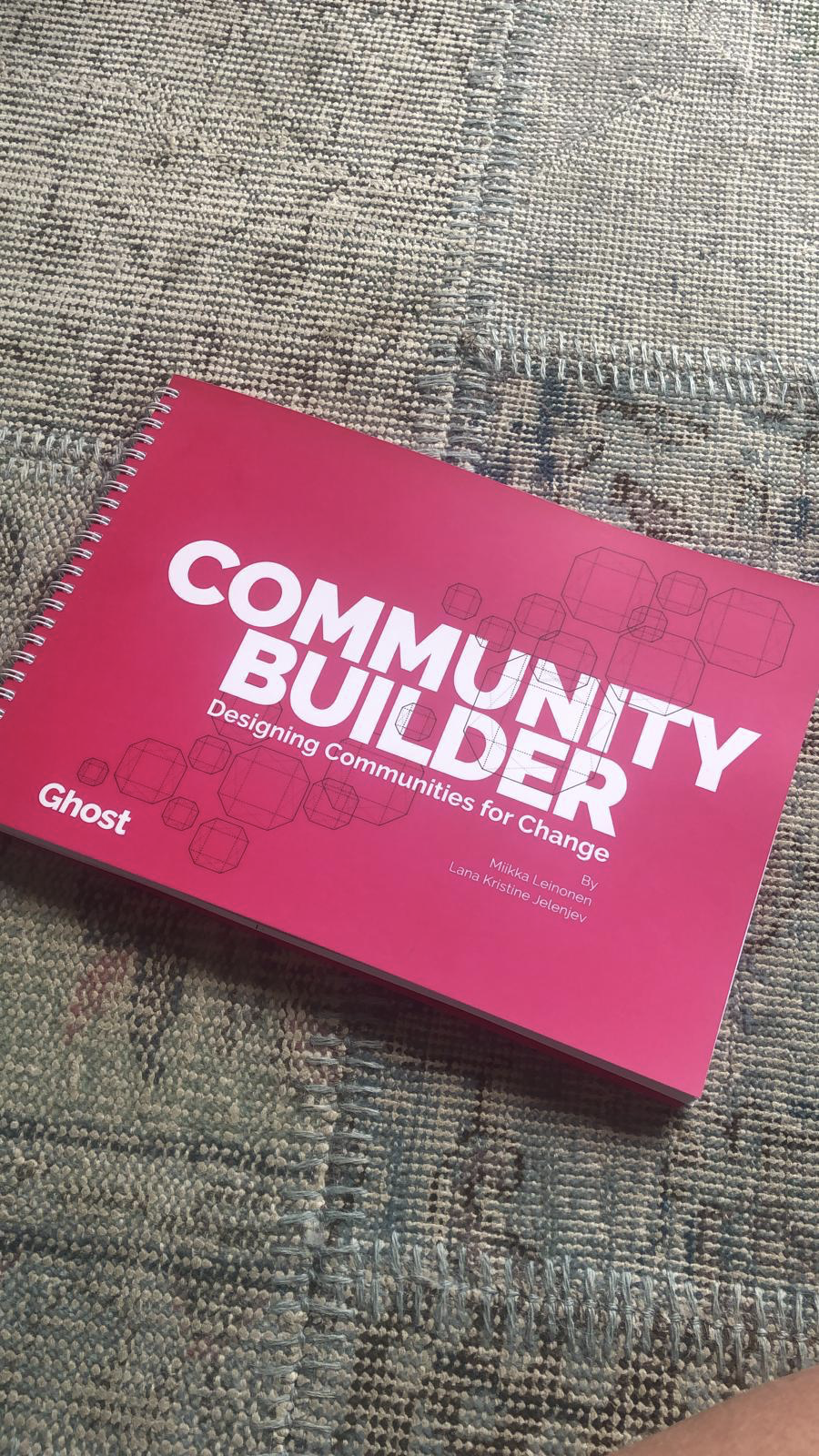Community Builder - The Book - Fancy Wirebound Edition